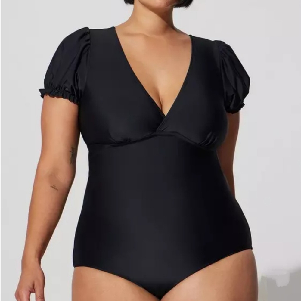 Torrid Retro Wireless One Piece Swimsuit